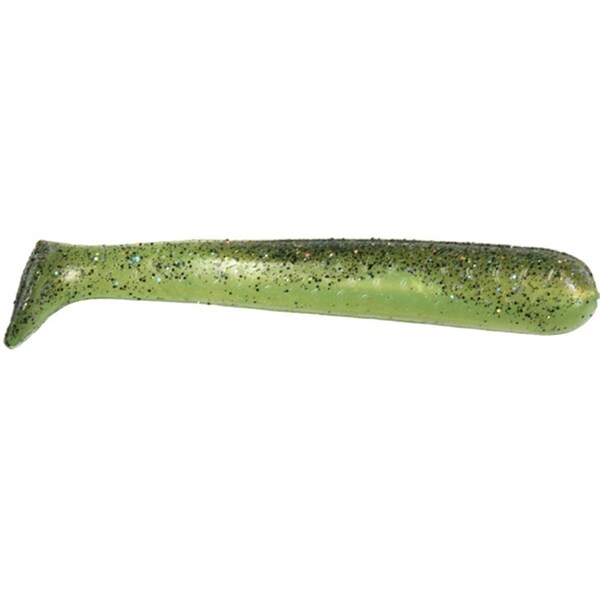 True North Fishing 4 in. Luck E Strike Thumpers Fishing Lure, Mean Green, 8PK MLILT-567 - main